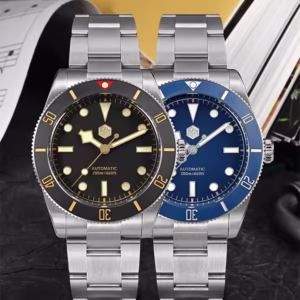 San Martin New 37mm BB54 Vintage Diver Watch NH35 Automatic Mechanical Men Wristwatches Sapphire Luminous Waterproof 200m SN0138