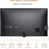 Amazon Basics 27 inch Monitor, FHD 1080P, Max 100Hz, VESA Compatible, Built-in Speakers, Black  ElectronicsRufus AI - Image 3