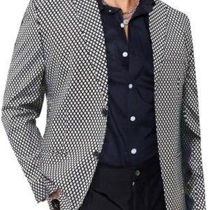 COOFANDY Mens Metallic Jacket Regular Fit Blazer Casual 70s Disco Party Sport Coat at Amazon Men’s Clothing storeRufus AI