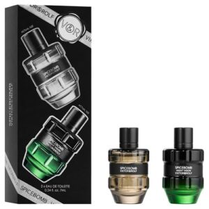 Viktor&Rolf - Spicebomb Eau de Toilette & Nightvision Eau de Toilette - Men's Cologne Travel Size Set - 0.2 Fl Oz Each  Beauty & Personal CareRufus AIRufus AI