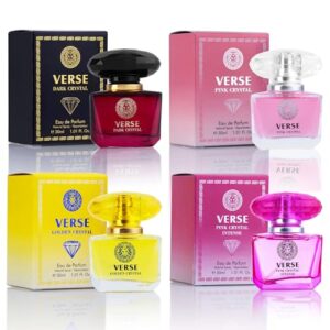 NovoGlow Verse 4-Piece Mini Fragrance Set for Women Light One - Refreshing Combinations of Floral, Fruity & Woody Scents -Ideal EDP Beauty Gift for Birthday, Anniversary Infinity Breeze  Beauty & Personal CareRufus AIRufus AI