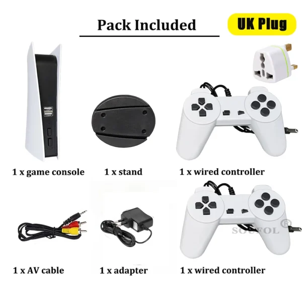 Game Station 5 Video Game Console With 200 Classic Game 8 Bit TV Consola Retro Handheld Kids USB Wired Gaming Player AV Output - AliExpress 44 - Image 5