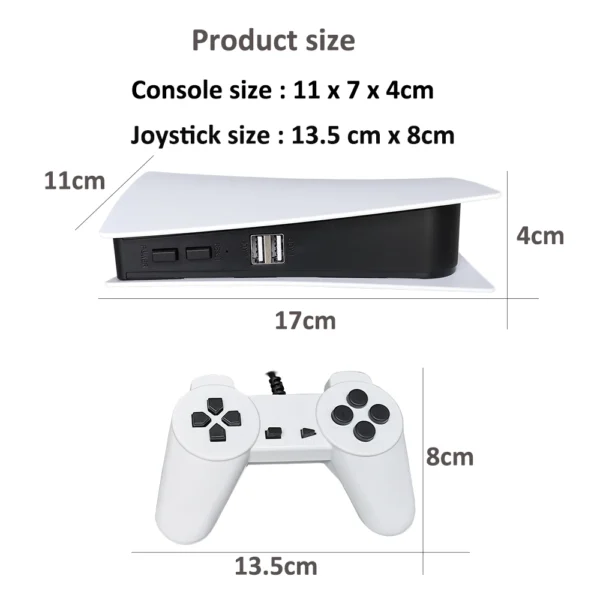Game Station 5 Video Game Console With 200 Classic Game 8 Bit TV Consola Retro Handheld Kids USB Wired Gaming Player AV Output - AliExpress 44 - Image 4