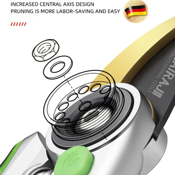 AIRAJ Pruning Shear Garden Tools Labor Saving Scissors Gardening Plant Sharp Branch Pruners Protection Hand Durable - AliExpress - Image 5