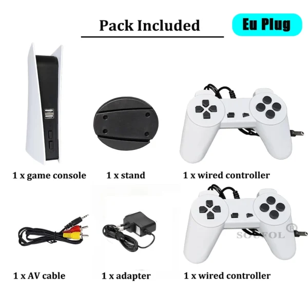 Game Station 5 Video Game Console With 200 Classic Game 8 Bit TV Consola Retro Handheld Kids USB Wired Gaming Player AV Output - AliExpress 44 - Image 6