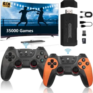 Ultra Gaming Stick 4k Output Retro Game Console Home Game Console Classic 64GB 30000 Games